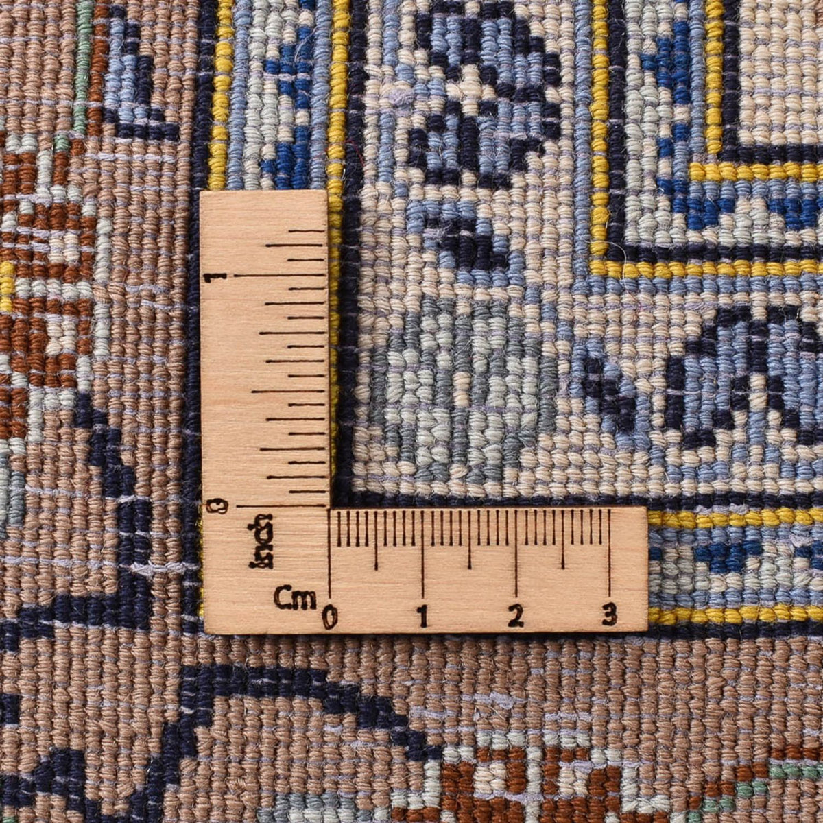 Dywan perski - Keshan - 223 x 138 cm - jasny beż