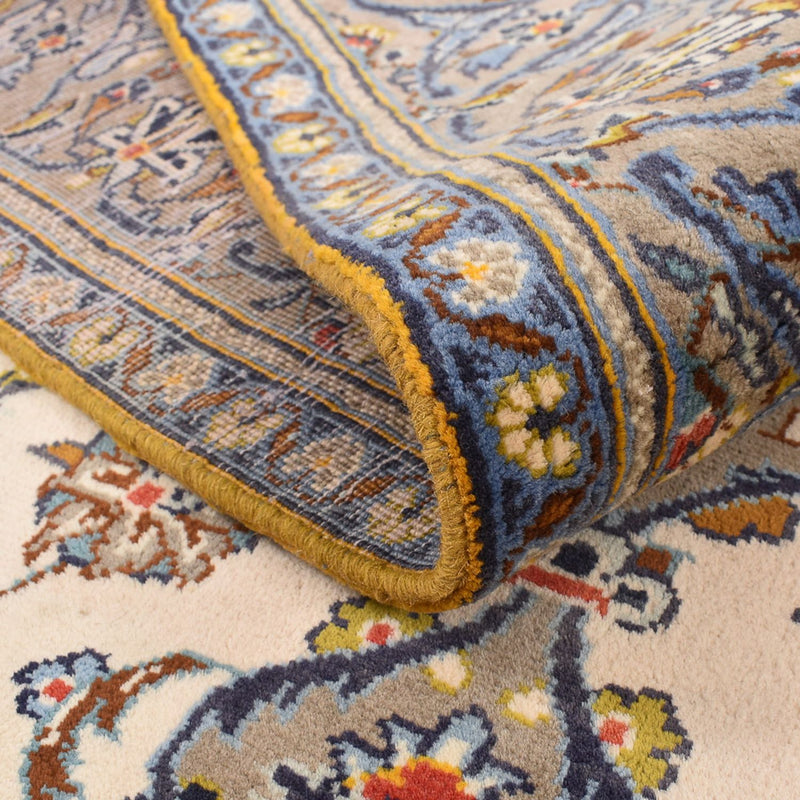 Dywan perski - Keshan - 230 x 145 cm - jasny beż