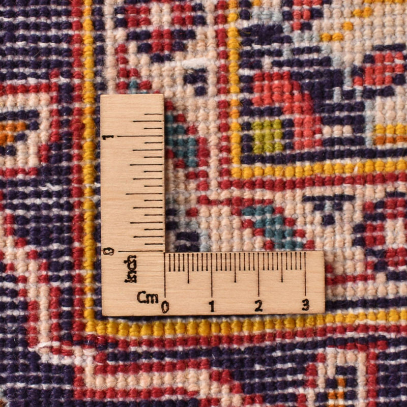 Dywan perski - Keshan - 210 x 127 cm - jasna czerwień