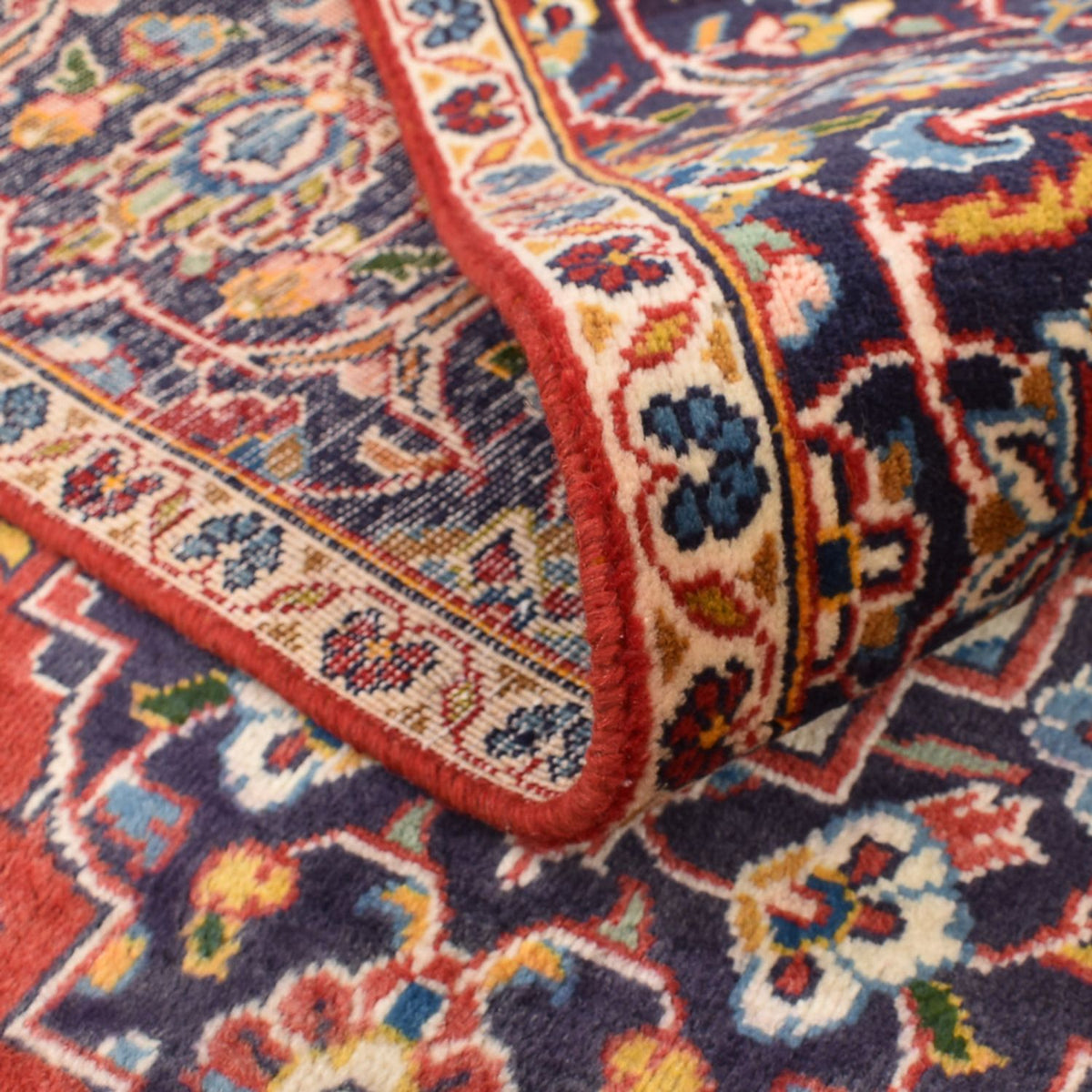 Dywan perski - Keshan - 242 x 145 cm - czerwony