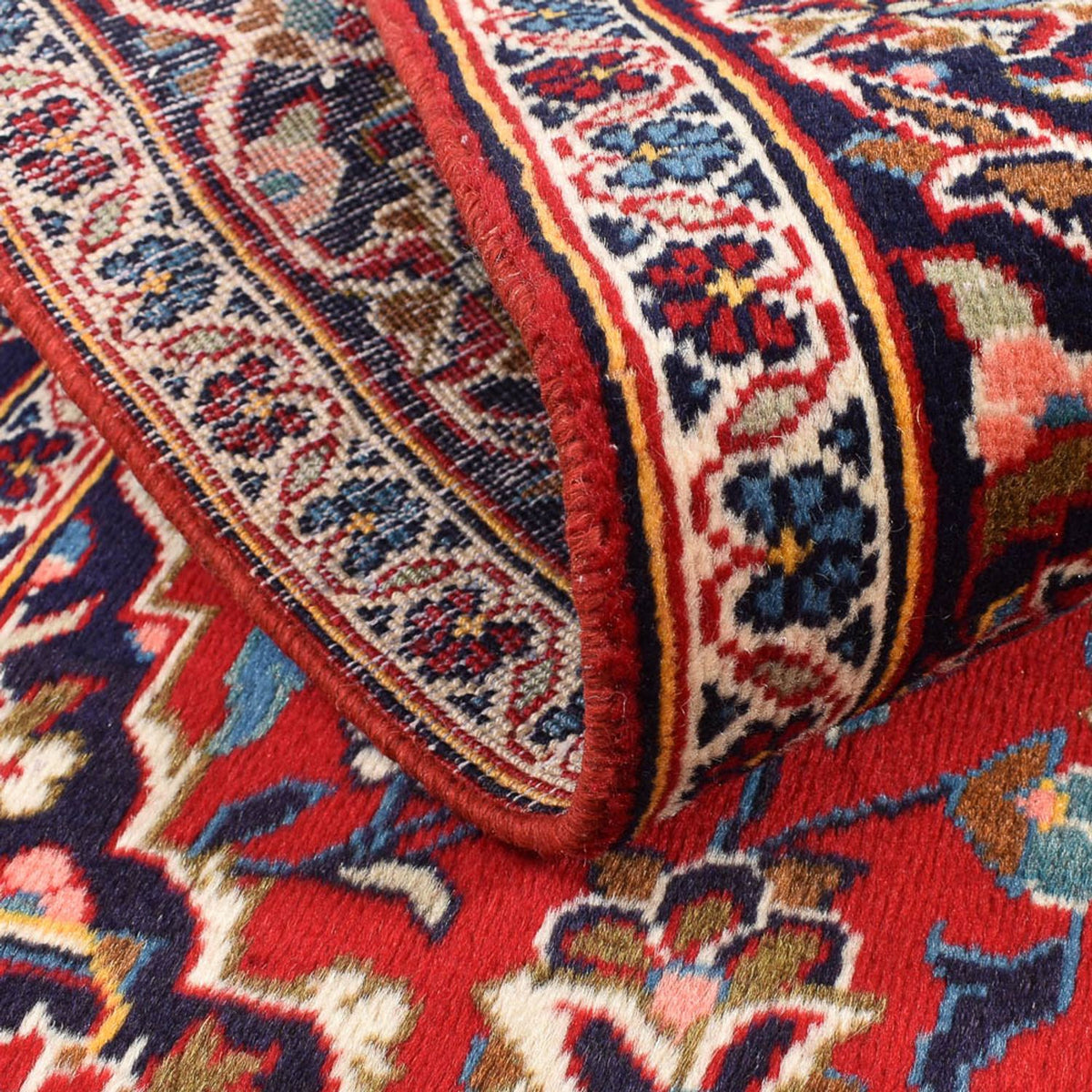 Dywan perski - Keshan - 152 x 102 cm - czerwony