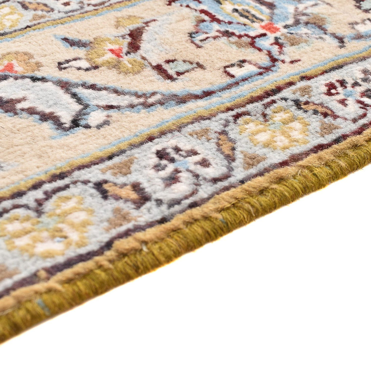 Dywan perski - Keshan - 142 x 96 cm - piaskowy