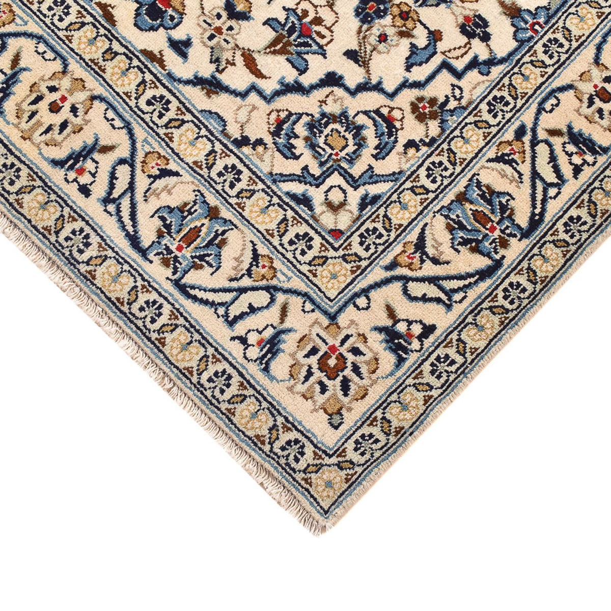 Dywan perski - Keshan - 155 x 99 cm - piaskowy