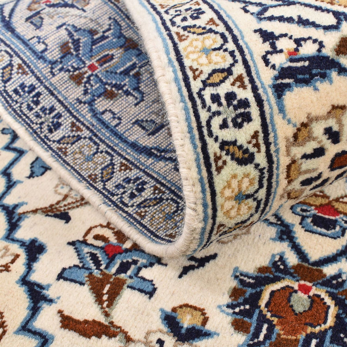 Dywan perski - Keshan - 155 x 99 cm - piaskowy