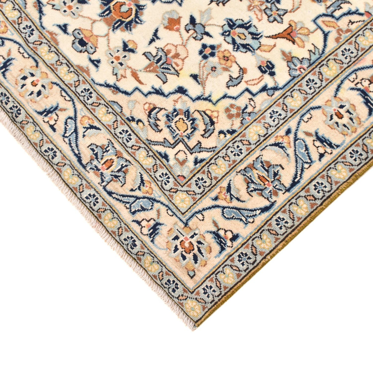 Dywan perski - Keshan - 142 x 97 cm - piaskowy