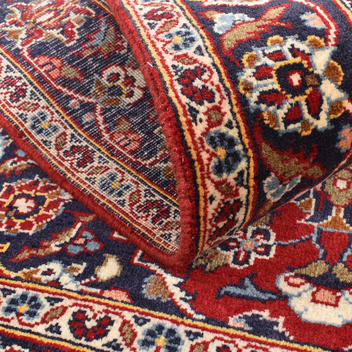 Dywan perski - Keshan - 137 x 103 cm - czerwony