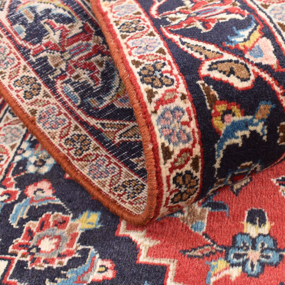 Dywan perski - Keshan - 152 x 96 cm - czerwony