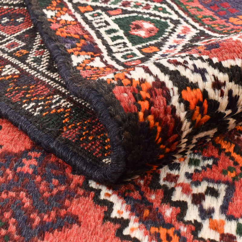 Perski dywan - Nomadyczny - 205 x 118 cm - ciemna czerwień