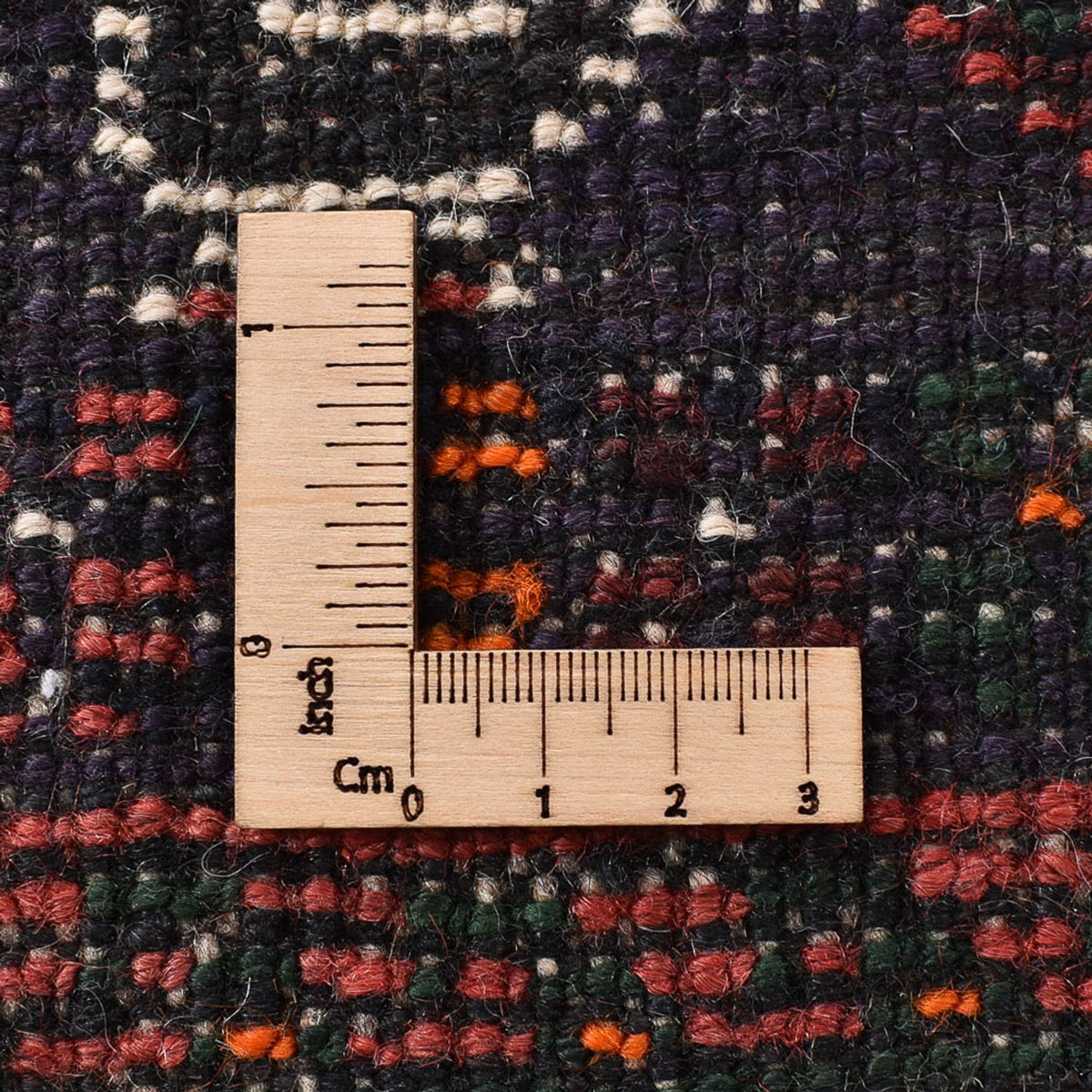 Perski dywan - Nomadyczny - 205 x 118 cm - ciemna czerwień