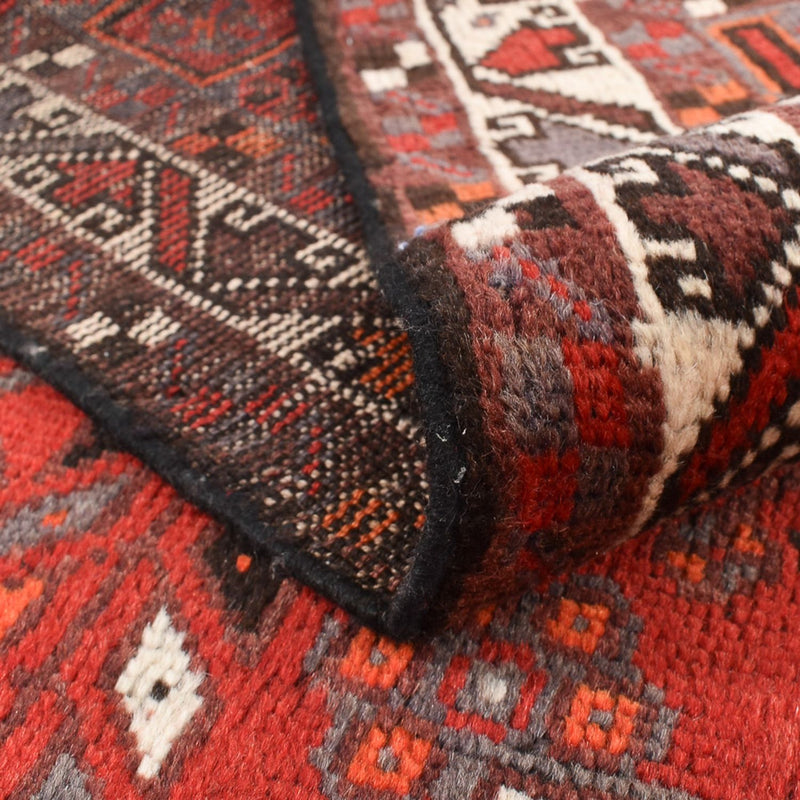 Perski dywan - Nomadyczny kwadratowy  - 184 x 165 cm - czerwony