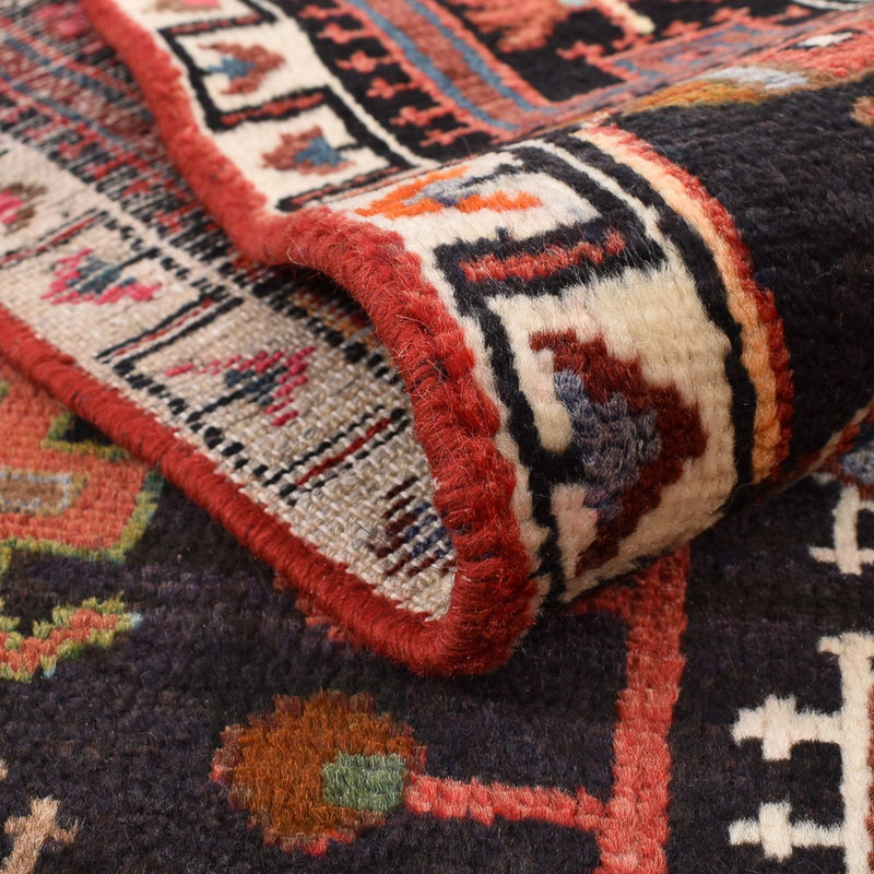 Perski dywan - Nomadyczny - 213 x 119 cm - czerwony