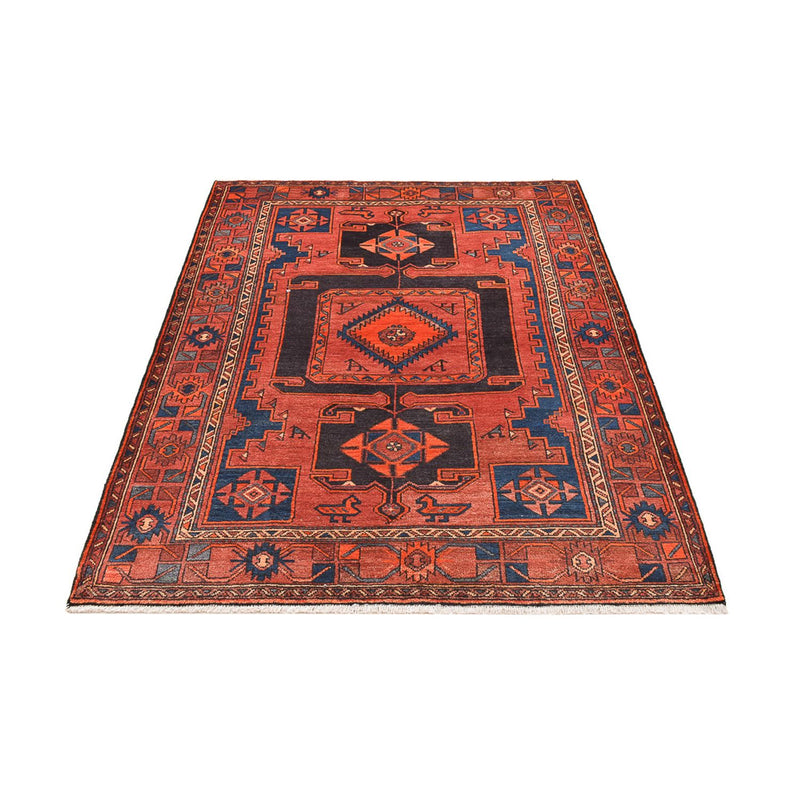 Dywan perski - Bijar - 202 x 146 cm - czerwony