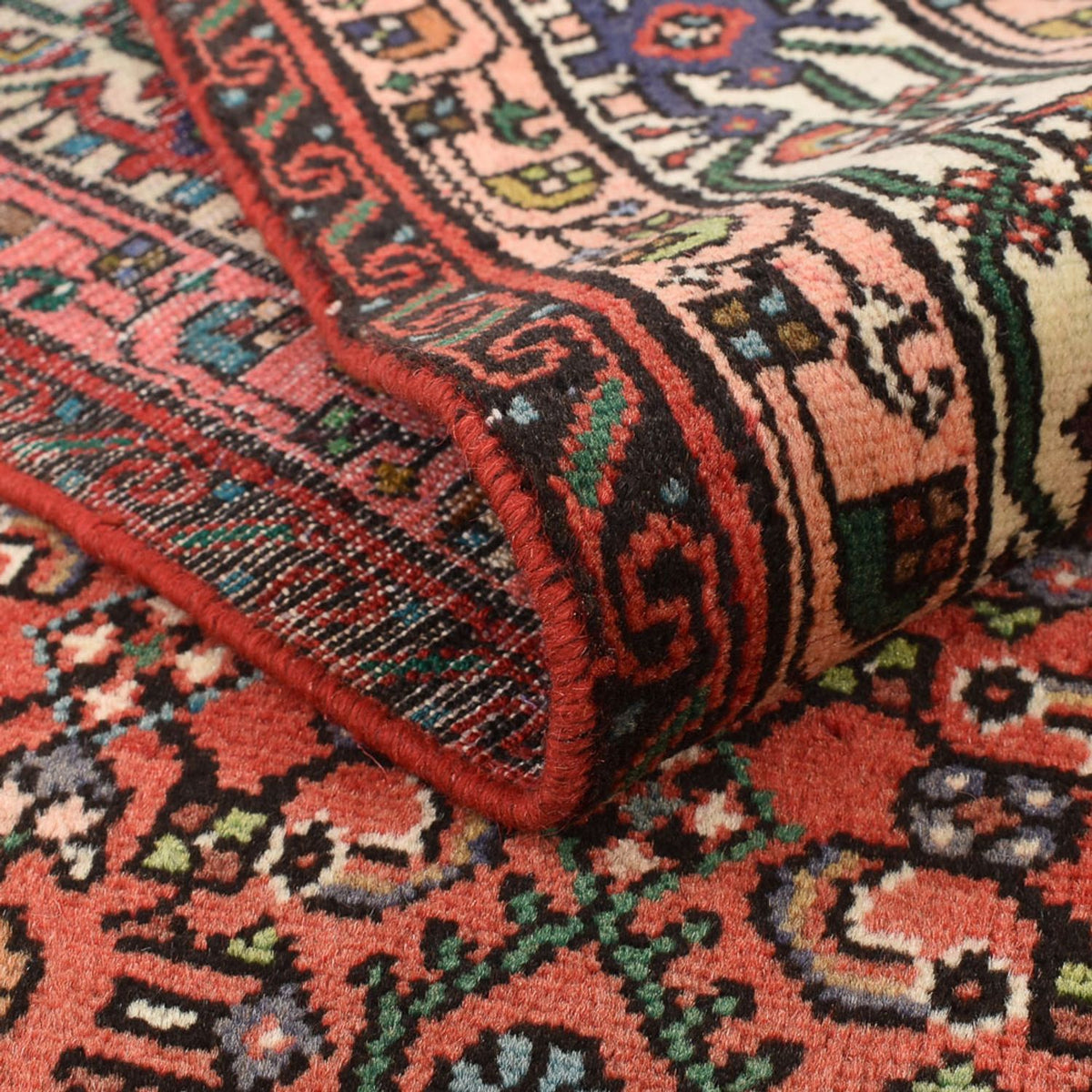 Dywan perski - Mir - 196 x 138 cm - jasna czerwień