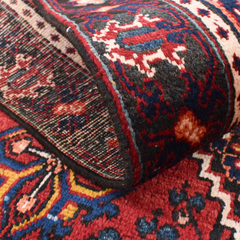 Perski dywan - Nomadyczny - 210 x 130 cm - czerwony