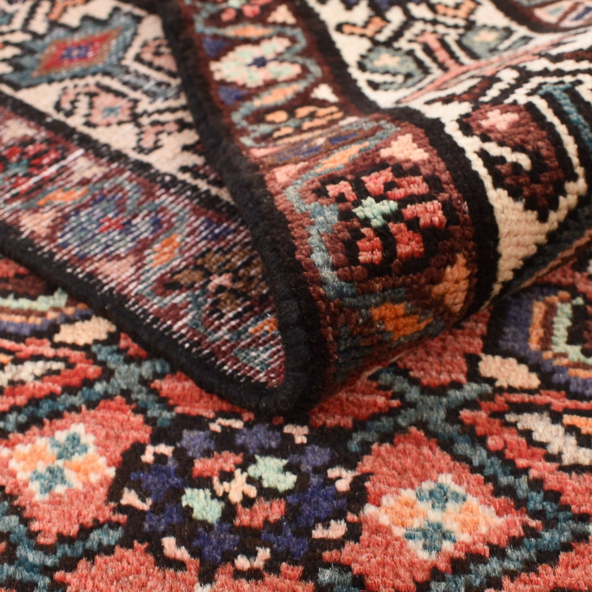 Perski dywan - Nomadyczny - 222 x 148 cm - jasna czerwień