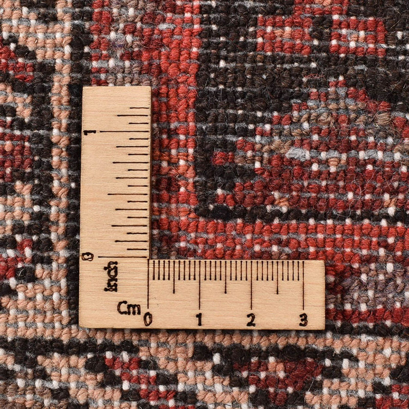 Dywan perski - Bijar - 205 x 147 cm - czerwony