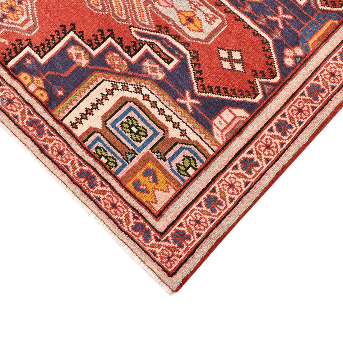 Dywan perski - Klasyczny - 200 x 132 cm - jasna czerwień