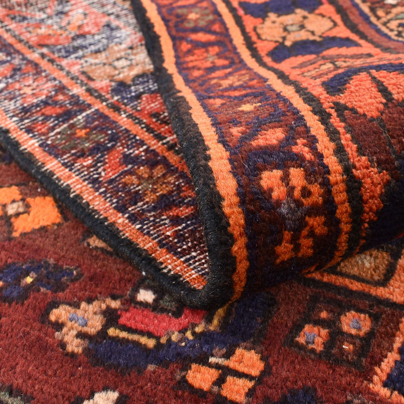 Dywan perski - Bijar - 210 x 130 cm - ciemna czerwień