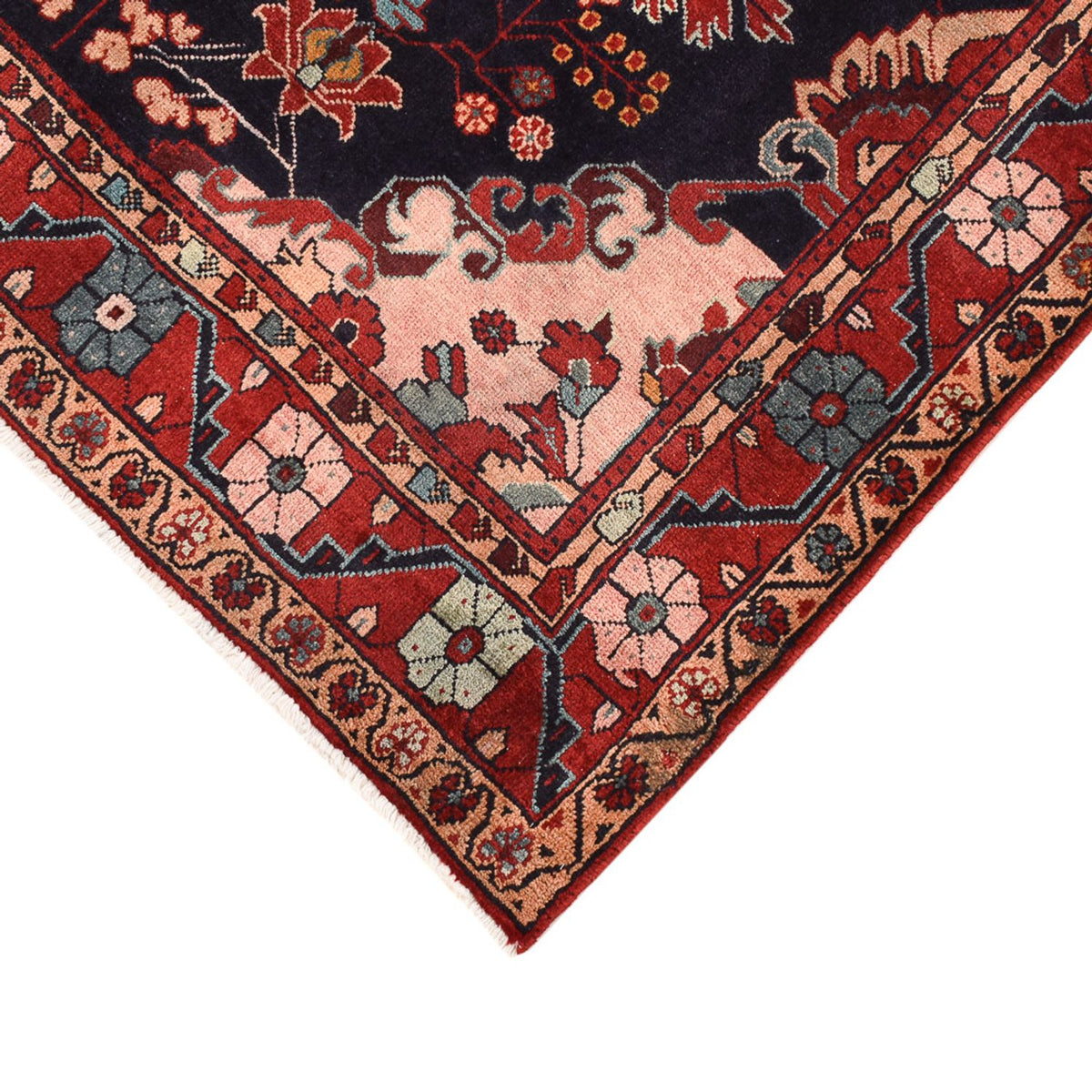 Perski dywan - Nomadyczny - 228 x 145 cm - ciemnoniebieski