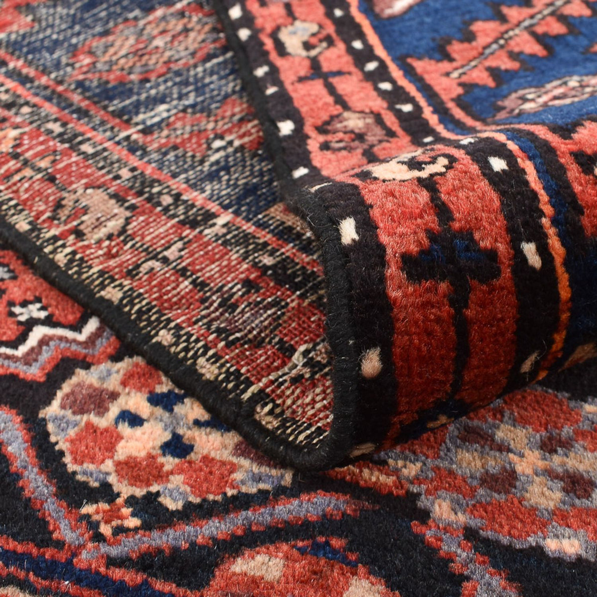 Dywan perski - Bijar - 206 x 132 cm - jasna czerwień