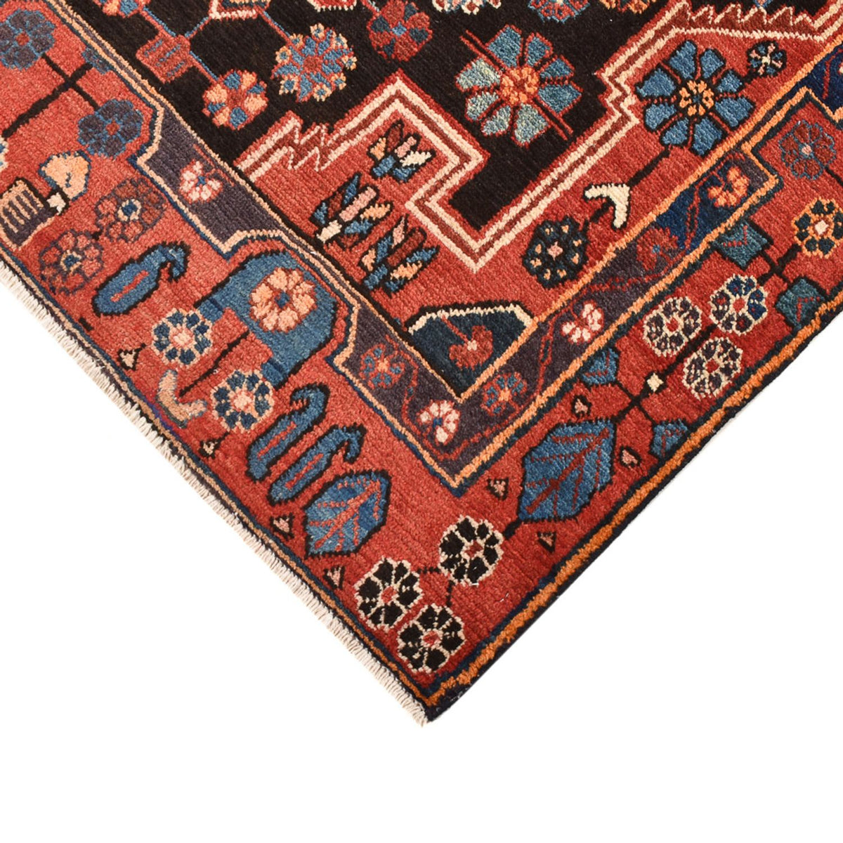 Perski dywan - Nomadyczny - 190 x 117 cm - ciemnoniebieski