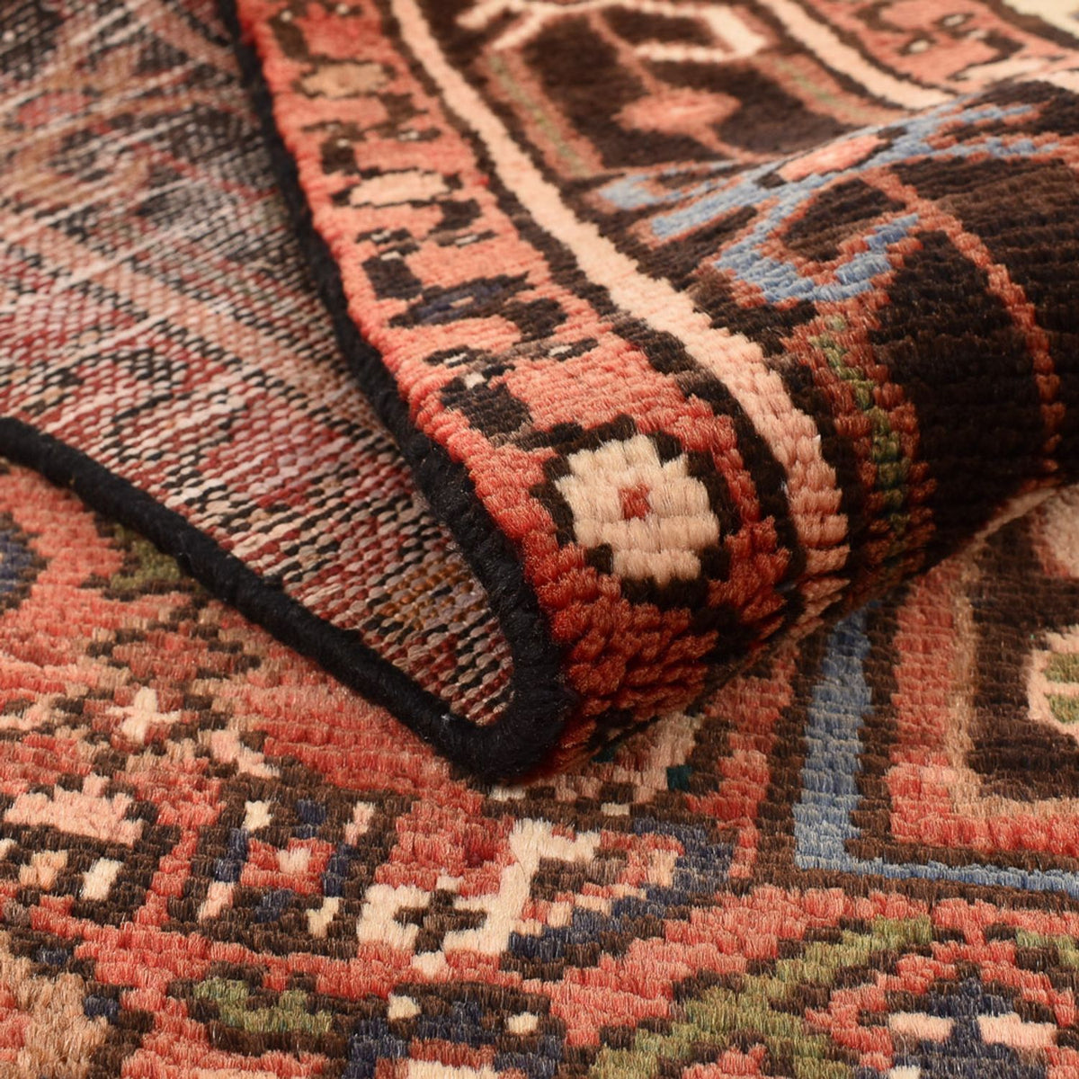 Perski dywan - Nomadyczny - 220 x 156 cm - jasna czerwień