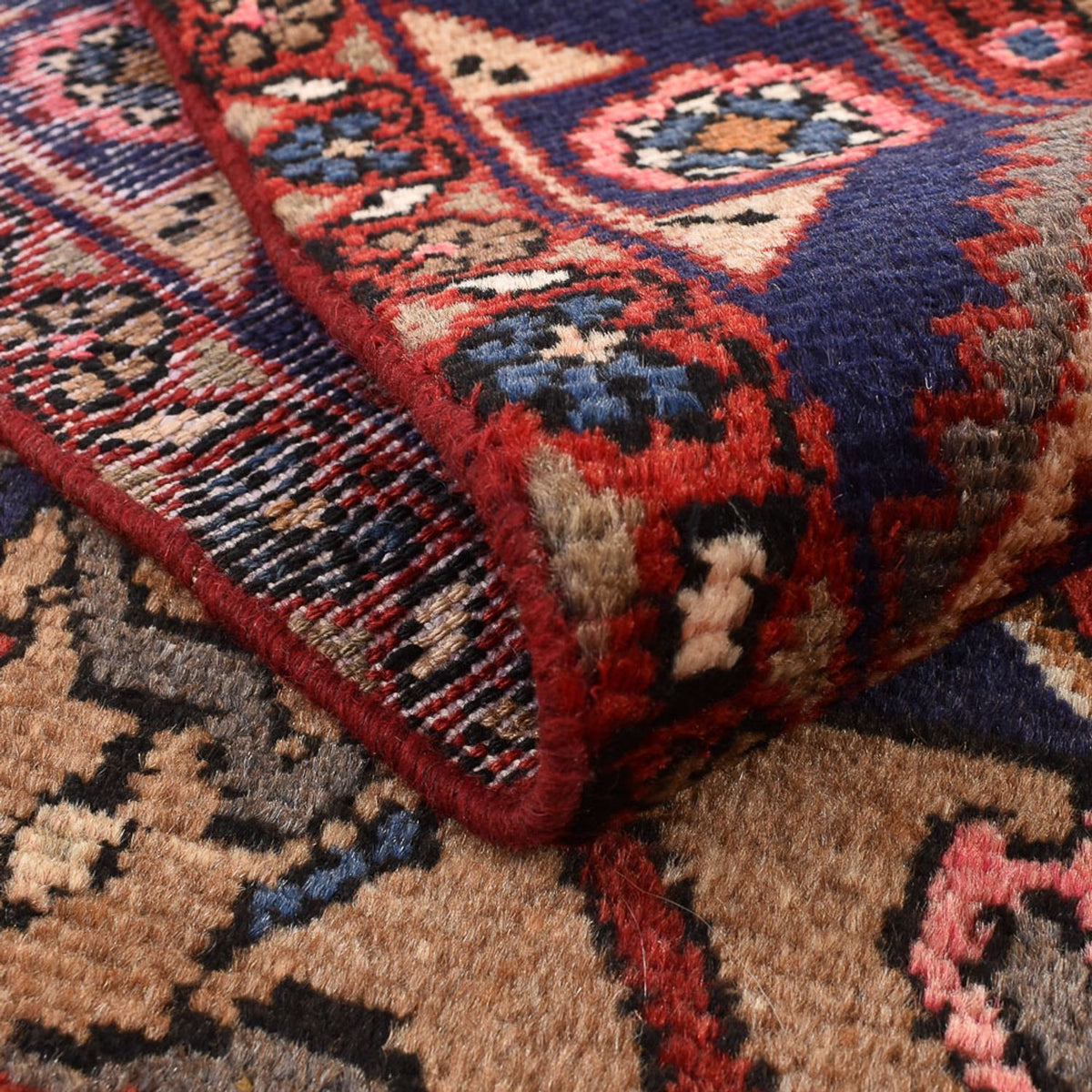 Biegacz Perski dywan - Nomadyczny - 223 x 128 cm - ciemny beż