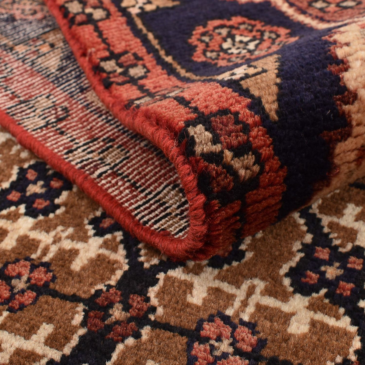 Biegacz Perski dywan - Nomadyczny - 228 x 120 cm - jasna czerwień