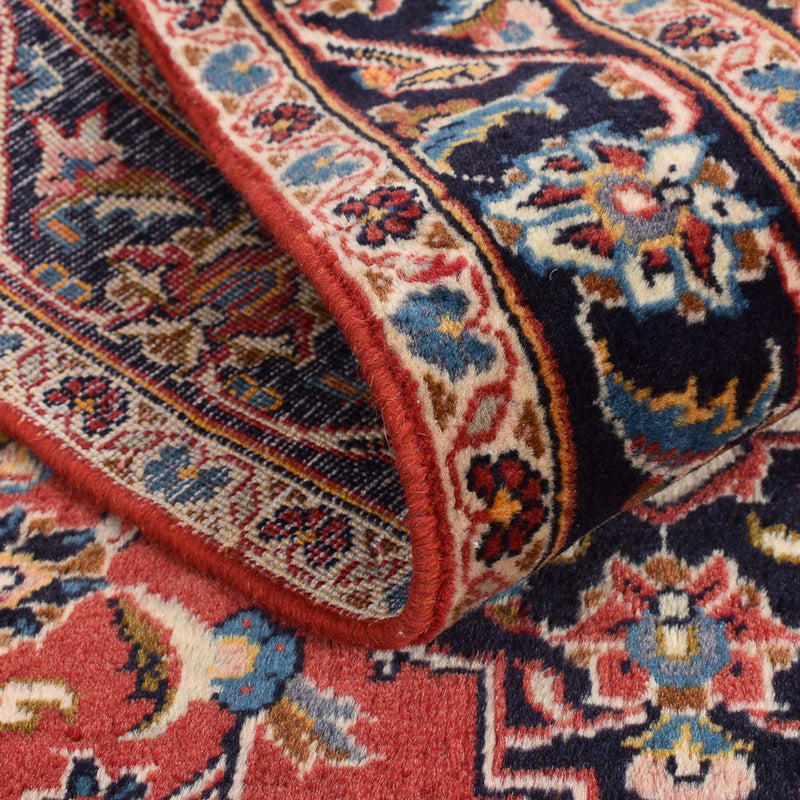 Biegacz Dywan perski - Keshan - 397 x 95 cm - jasna czerwień