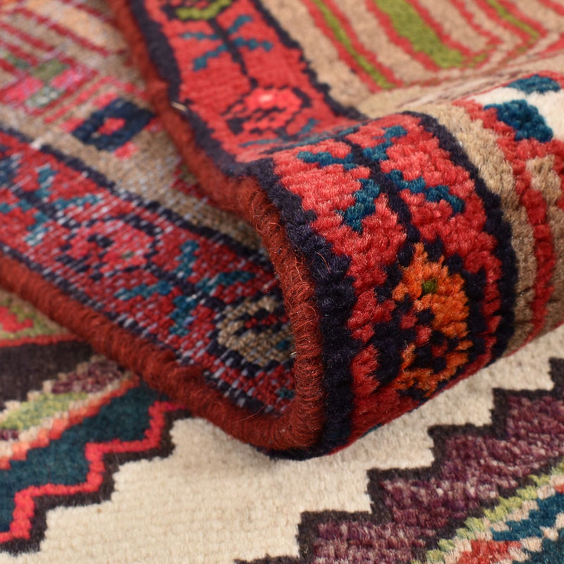 Biegacz Perski dywan - Nomadyczny - 271 x 87 cm - jasna czerwień