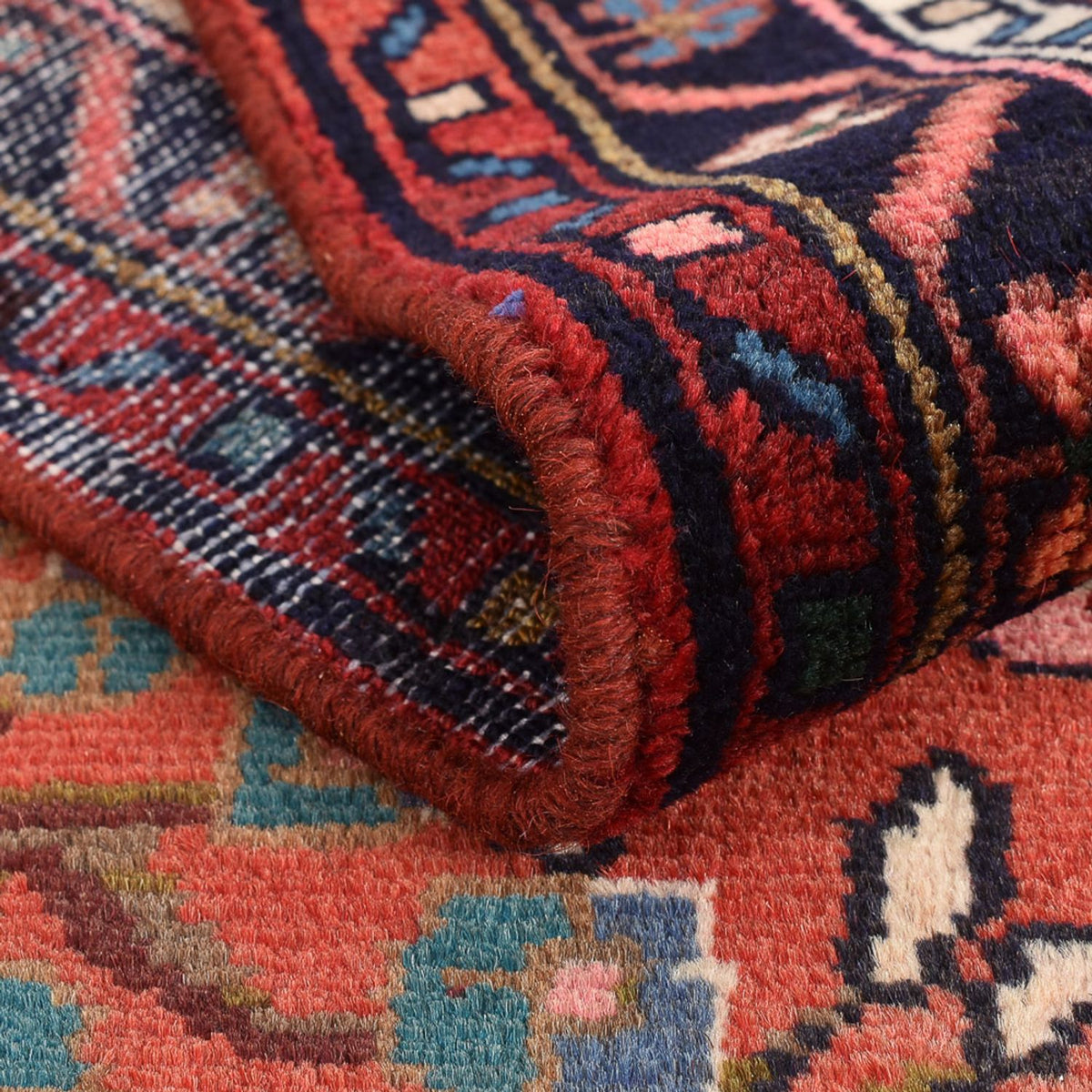 Biegacz Perski dywan - Nomadyczny - 306 x 78 cm - jasna czerwień