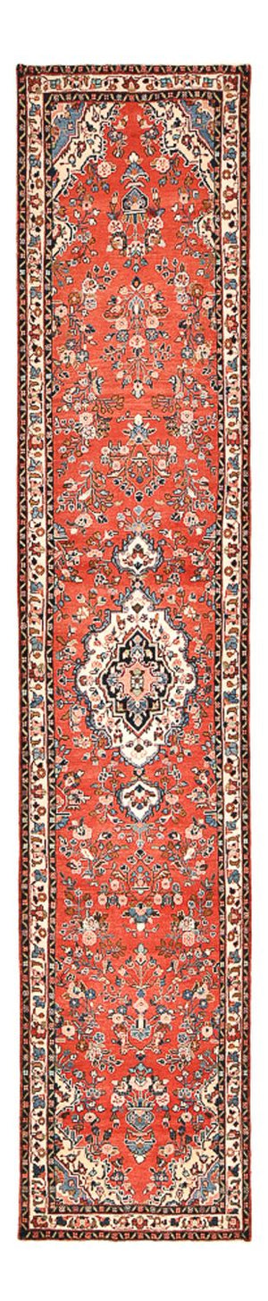 Biegacz Perski dywan - Nomadyczny - 408 x 90 cm - jasna czerwień