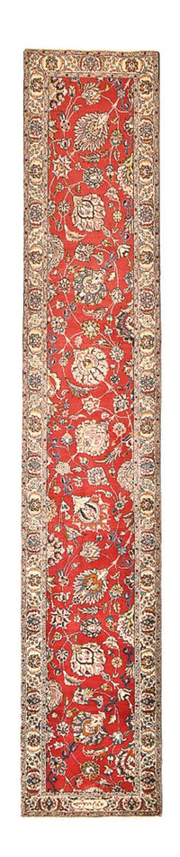 Biegacz Dywan perski - Tabriz - 398 x 72 cm - czerwony
