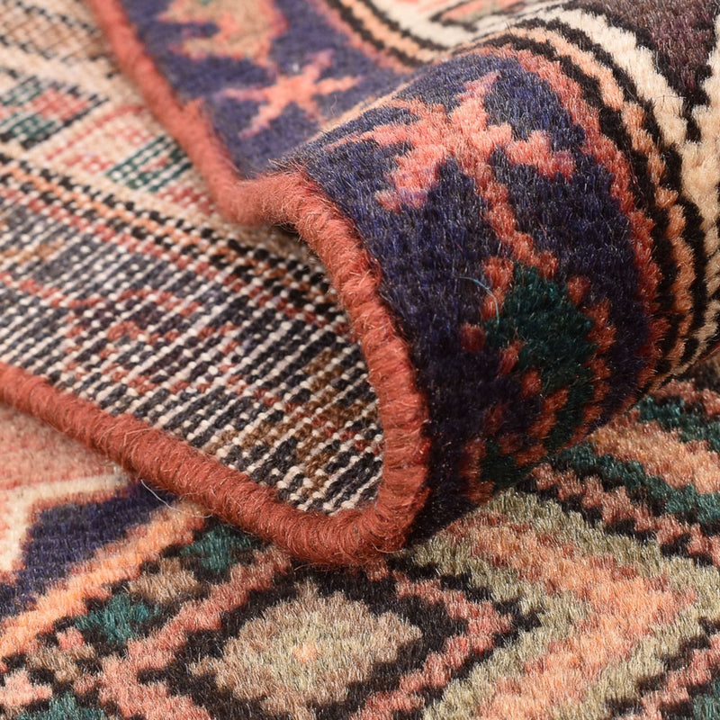 Biegacz Perski dywan - Nomadyczny - 210 x 77 cm - jasna czerwień