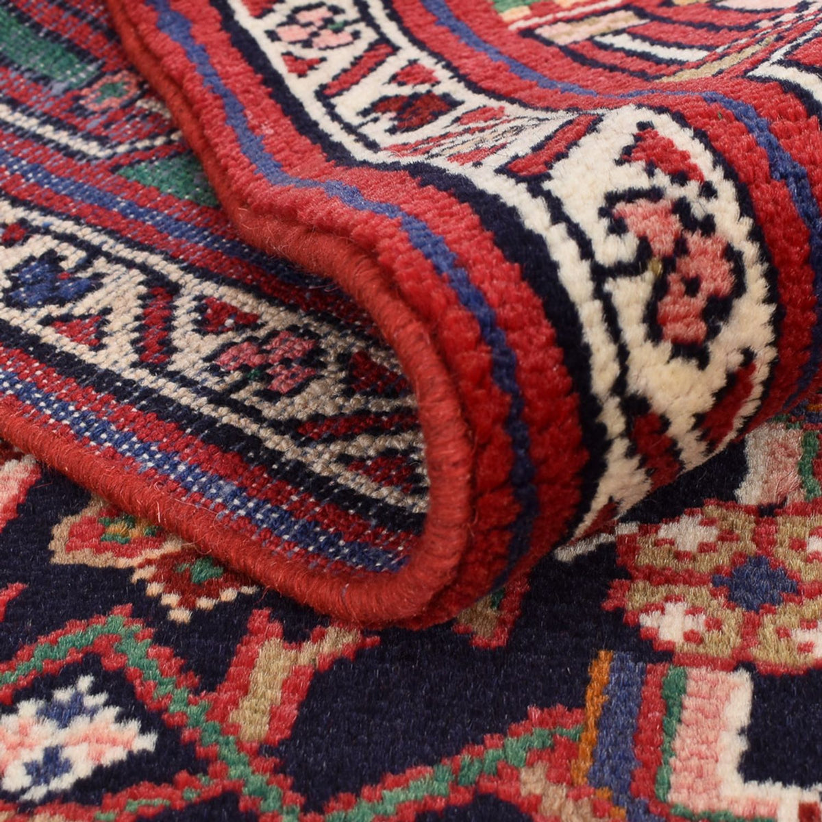 Biegacz Perski dywan - Nomadyczny - 403 x 120 cm - jasna czerwień