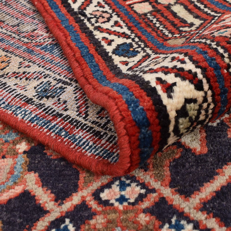 Biegacz Perski dywan - Nomadyczny - 412 x 114 cm - ciemna czerwień