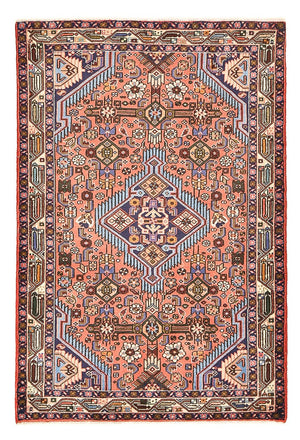 Perski dywan - Nomadyczny - 146 x 98 cm - jasna czerwień