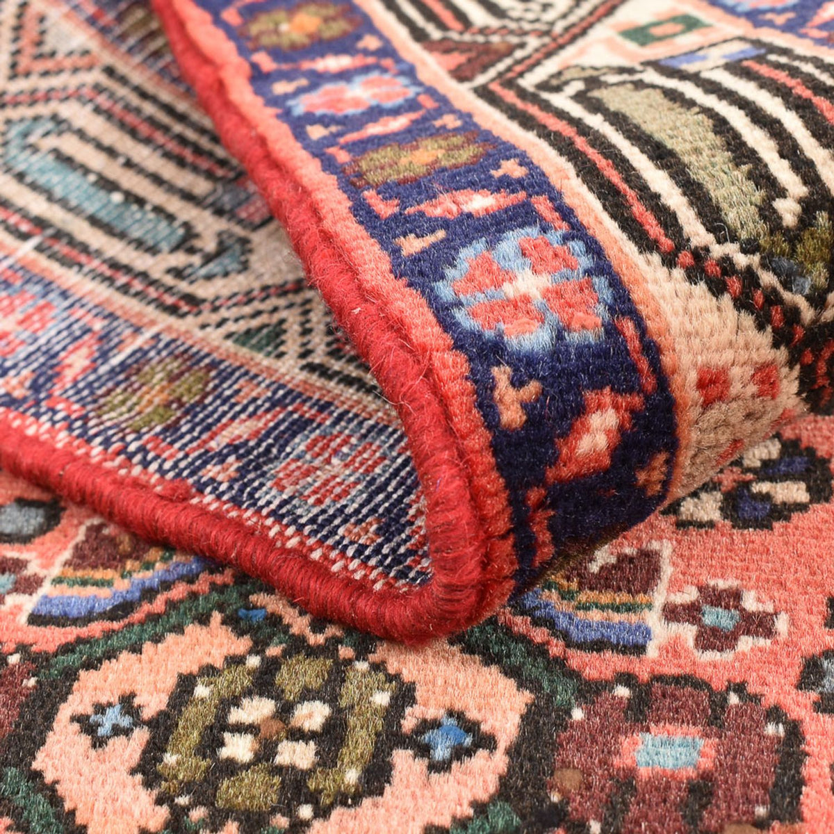 Perski dywan - Nomadyczny - 146 x 98 cm - jasna czerwień