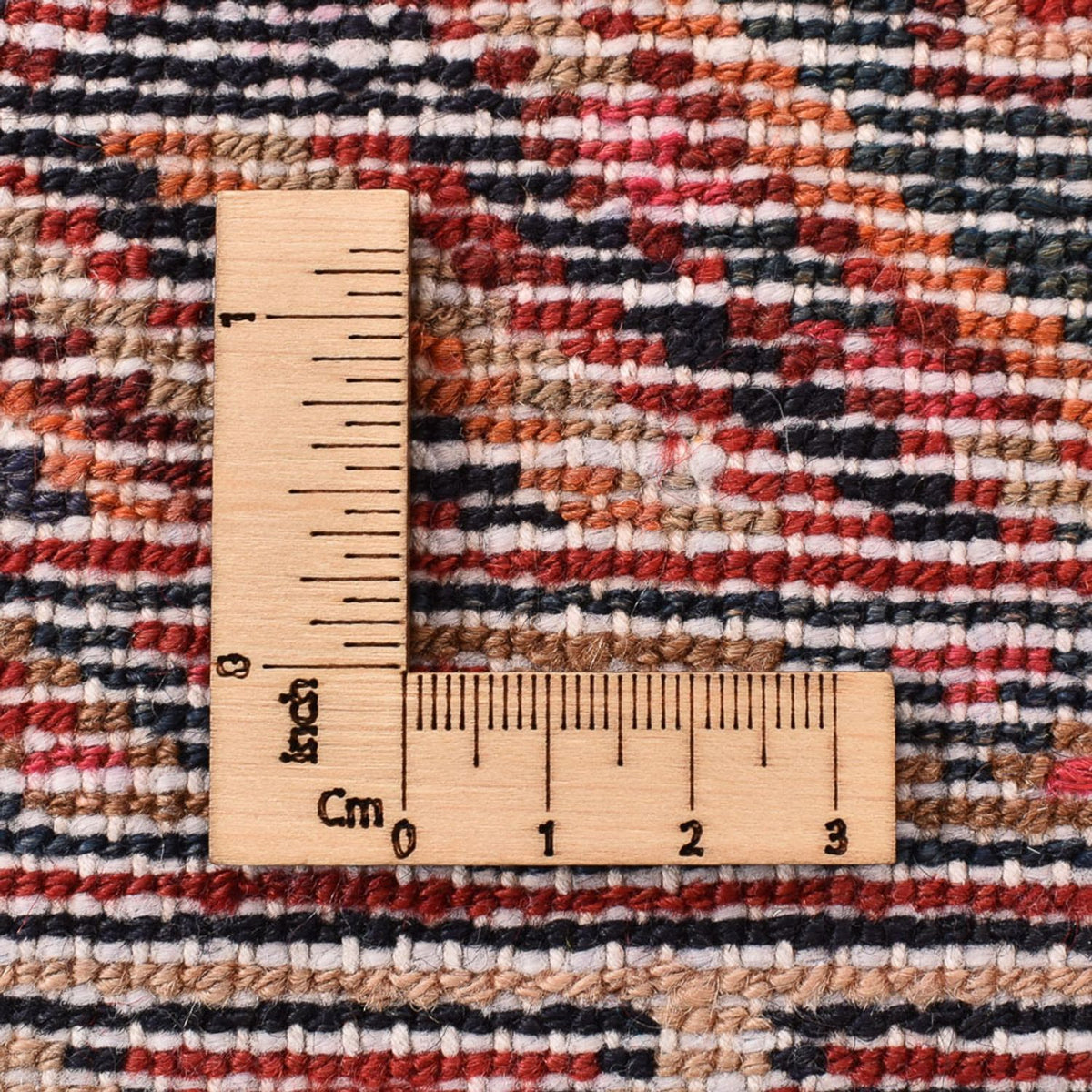 Perski dywan - Nomadyczny - 140 x 97 cm - jasna czerwień