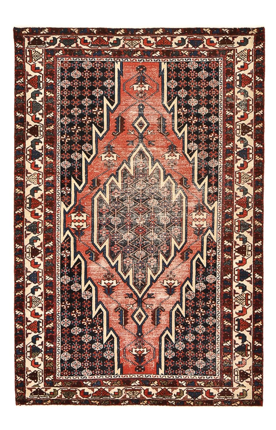 Dywan Vintage - 200 x 128 cm - wielokolorowy