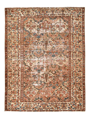 Dywan Vintage - 202 x 150 cm - ciemny beż