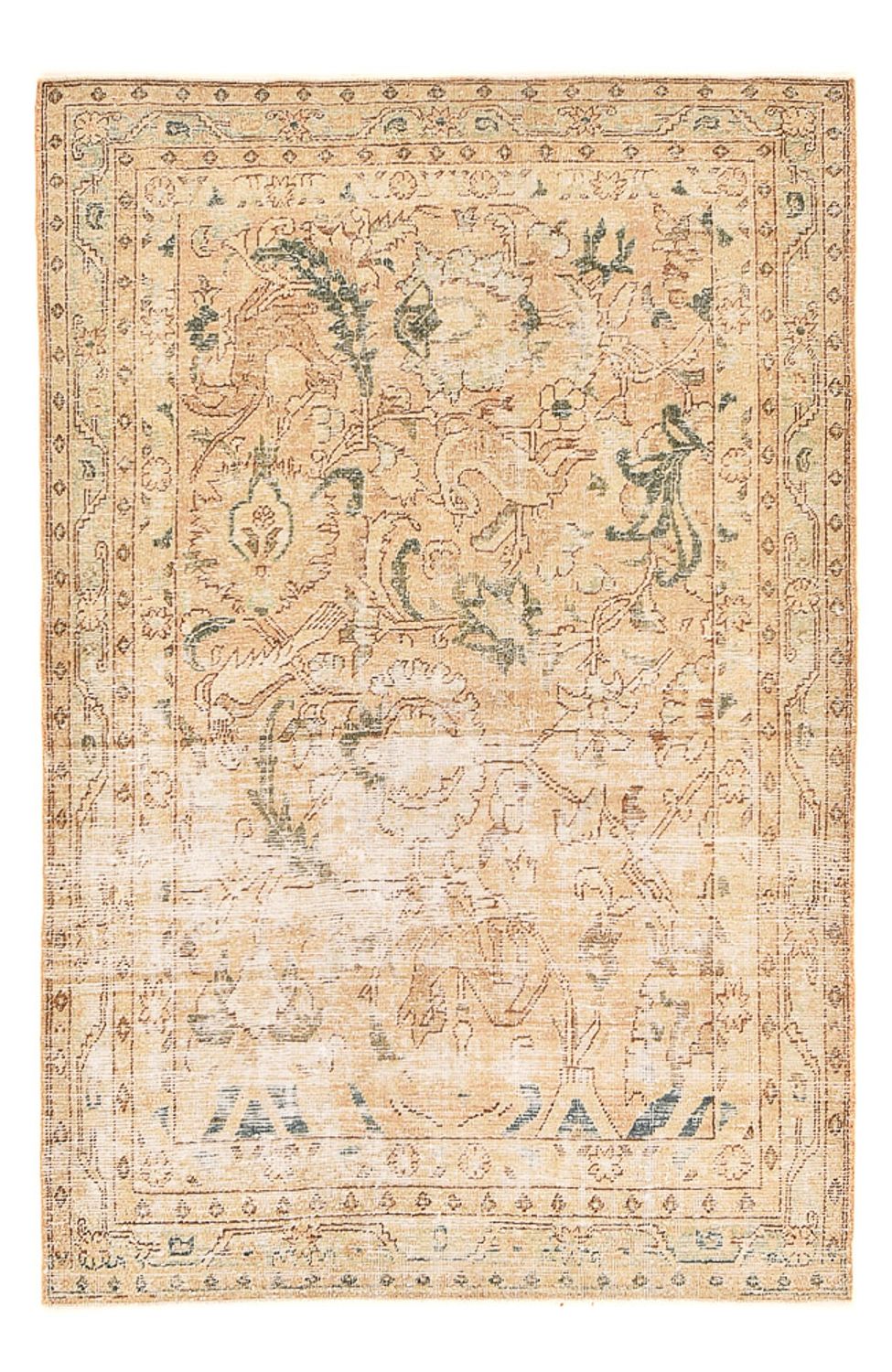 Dywan Vintage - 207 x 132 cm - beżowy