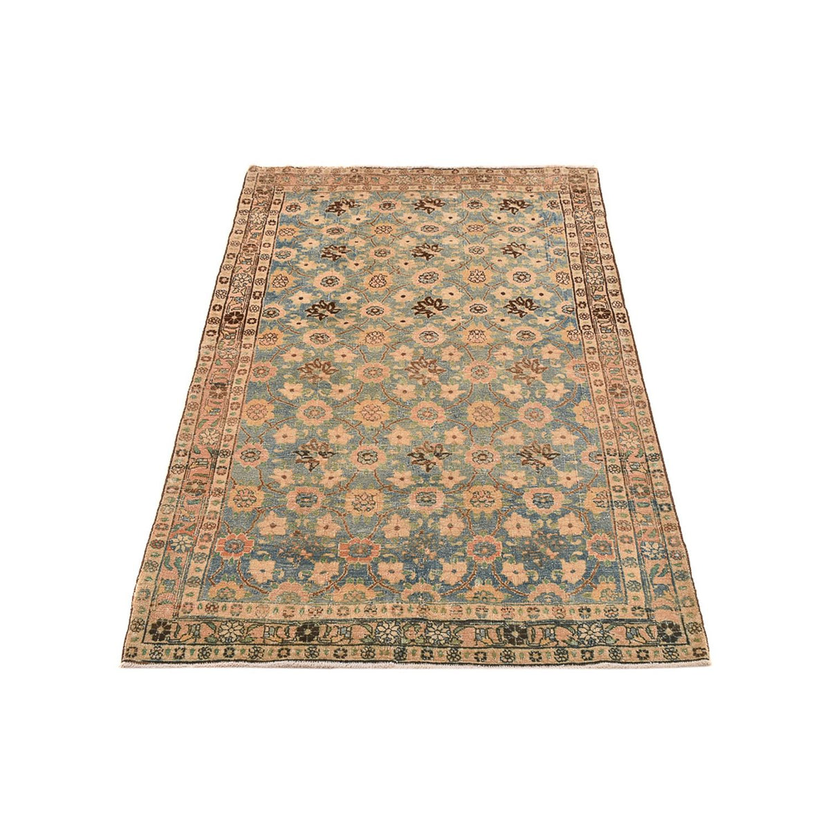 Dywan Vintage - 146 x 95 cm - karmelowy