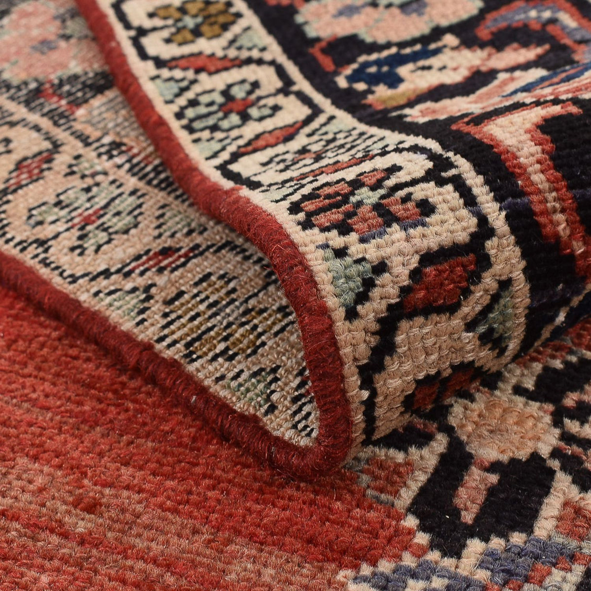 Dywan Vintage - 242 x 157 cm - czerwony