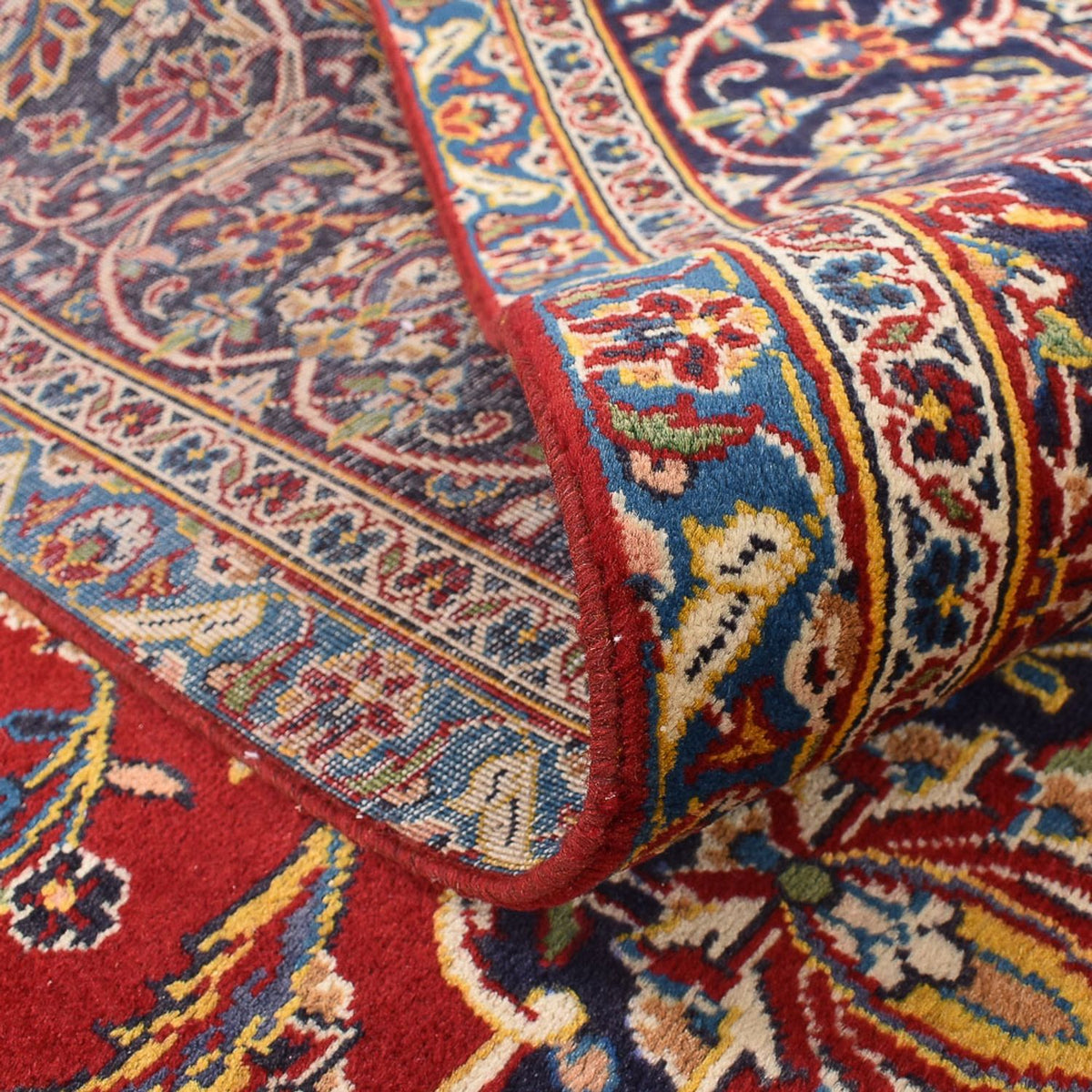 Dywan perski - Keshan - 392 x 290 cm - czerwony