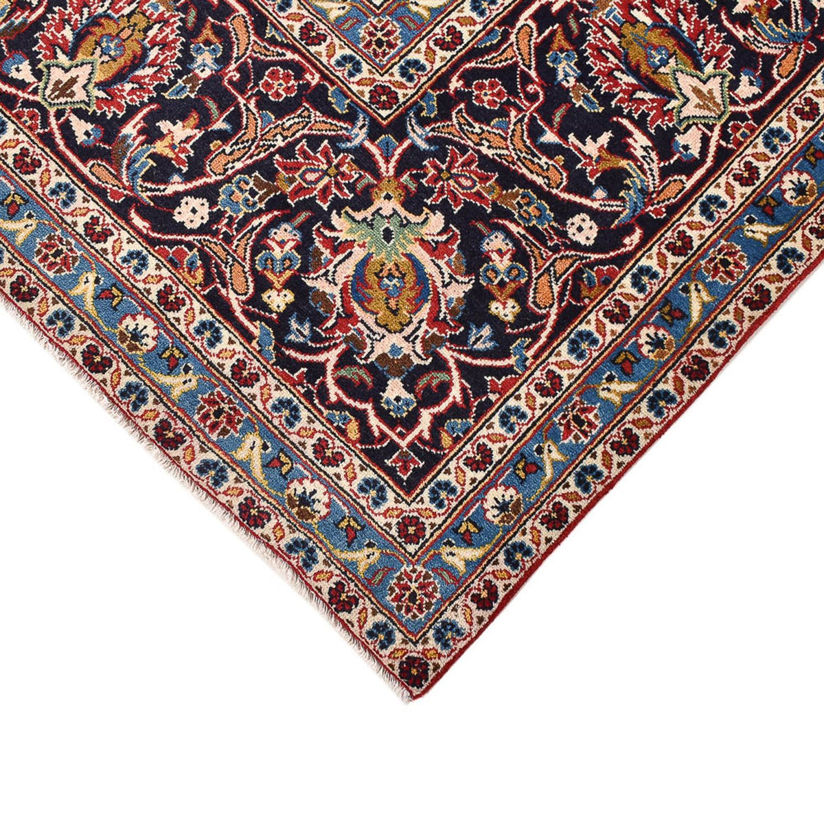 Dywan perski - Keshan - 403 x 287 cm - czerwony