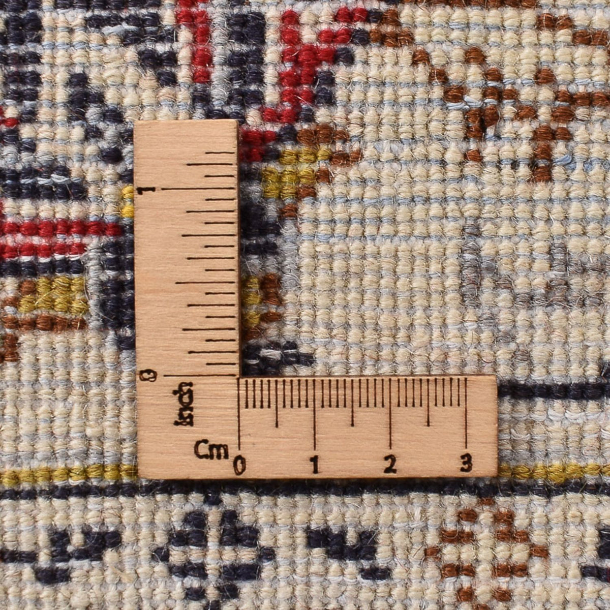 Dywan perski - Keshan - 296 x 198 cm - beżowy