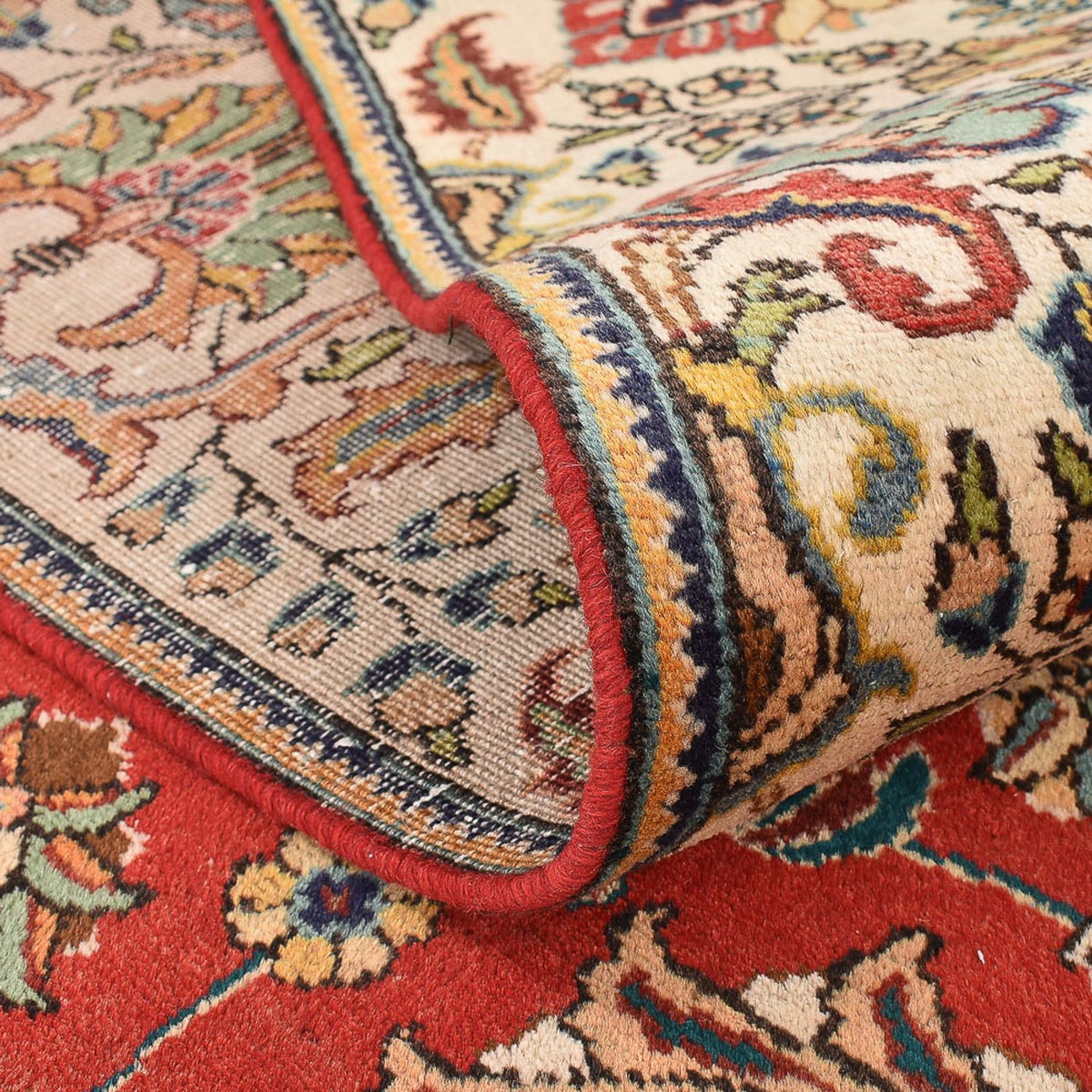 Dywan perski - Tabriz - 373 x 284 cm - czerwony