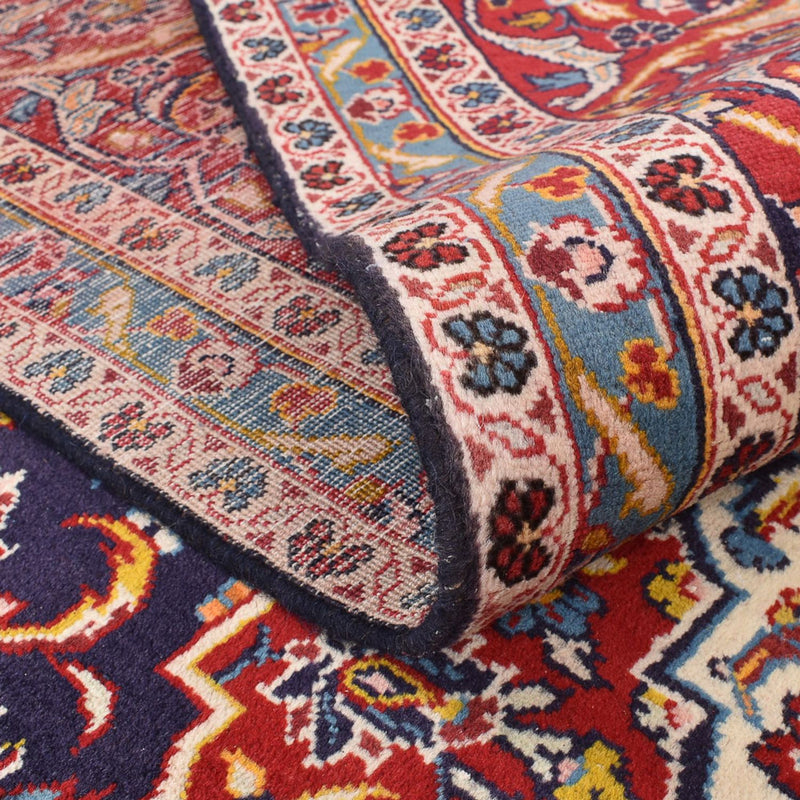 Dywan perski - Keshan - 340 x 255 cm - ciemna czerwień