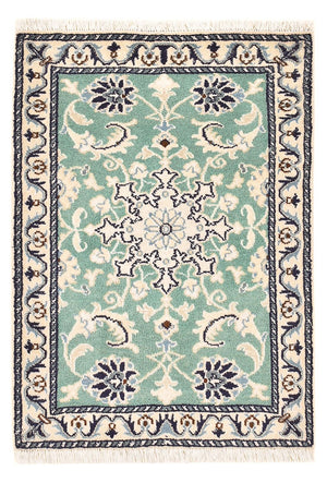 Dywan perski - Nain - 87 x 60 cm - jasnozielony